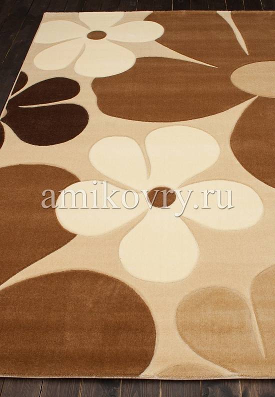 Синтетический ковер Q0022-Brown