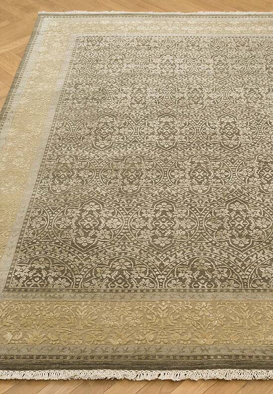 Элитный ковер ручной работы Gray Brown Sand