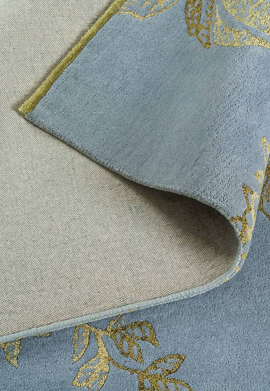 Шерстяной ковер Tonquin Blue Gold