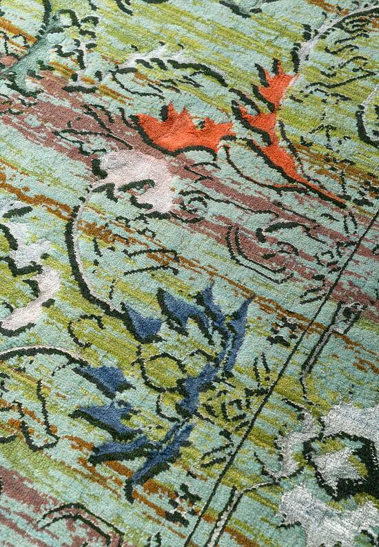 Иранский ковер из шерсти 24992