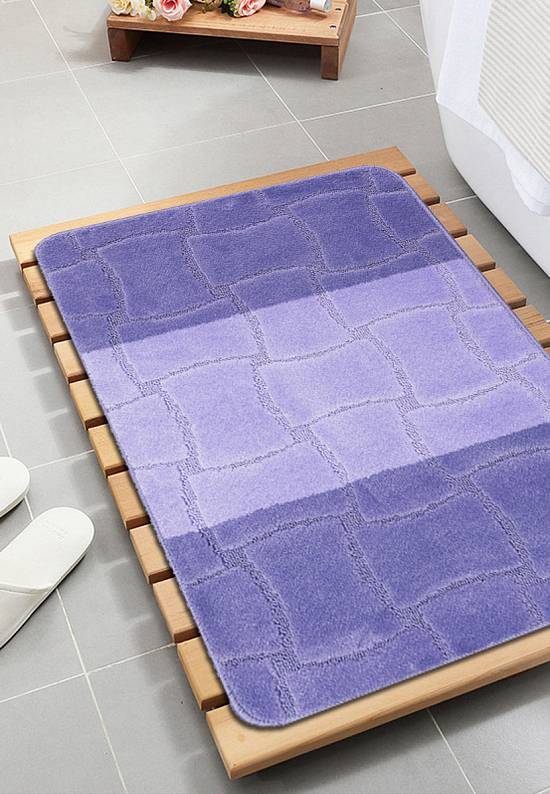 Сиреневый коврик для ванной Sariyer 2539 Dark Lilac