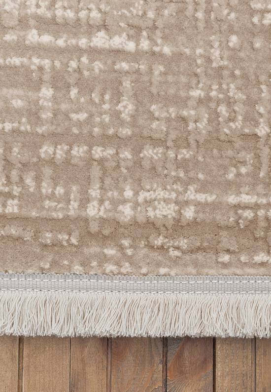 Турецкий однотонный ковер из акрила 5328 Beige