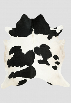 Натуральная шкура коровы Чёрно-белая 1259