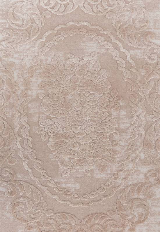 Турецкий однотонный ковер из акрила 5325 Beige