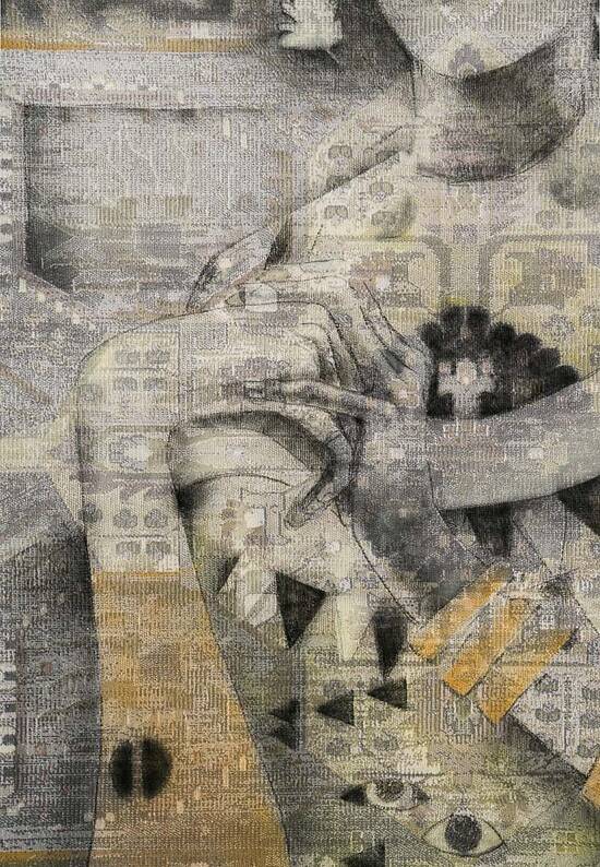 Расписной ковер VD2321-V97-1