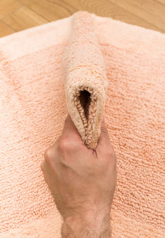 Двусторонний коврик для ванной  Natura Heavy 1686 Salmon