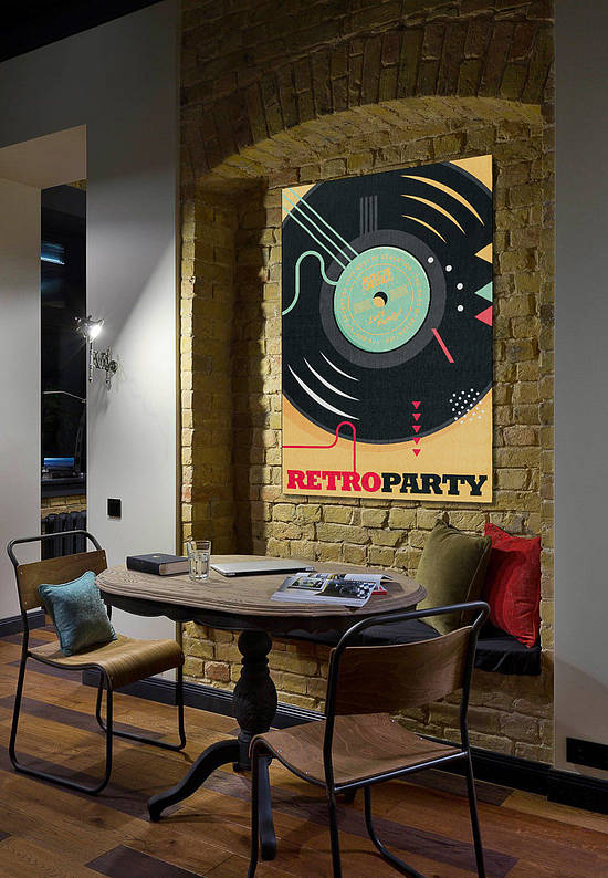 Безворсовый ковер для подростка Retro Party