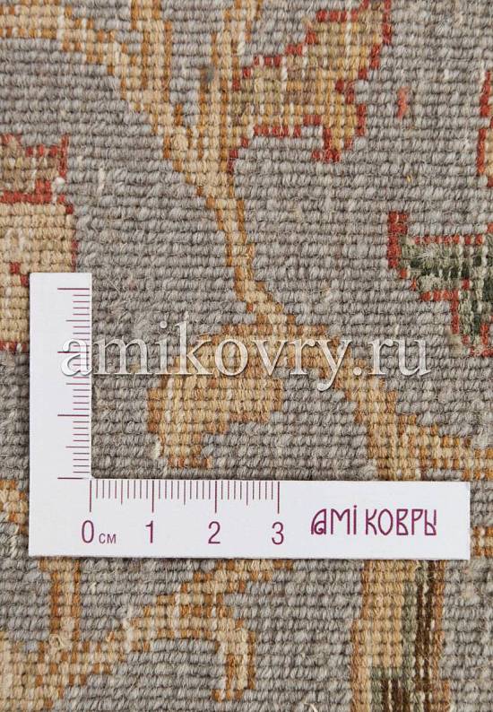 Эксклюзивный ковер ручной работы из Индии 14/14 QNQ-16-Blue/Gold