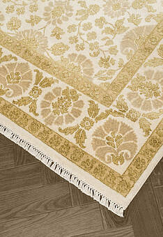 фрагмент ковр Kashan gold 48 Ivory