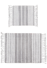 дизайн комплекта ковриков для ванной Irya Bath Martil-Grey