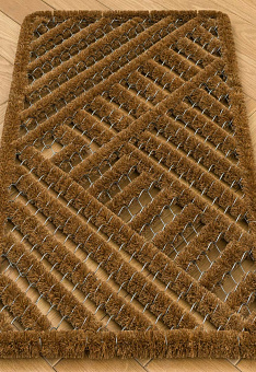 Придверный коврик Doormat kokos Wire rope-006