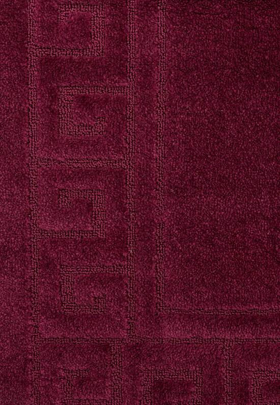 Бордово-фиолетовый коврик для ванной Ethnic 2576 Aubergine