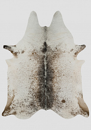 дизайн натуральной шкуры коровы Соль/перец чёрно-белая 1199