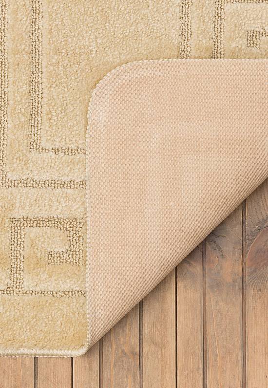 Бежевый комплект ковриков для ванной и туалета Ethnic 2540 Beige BQ