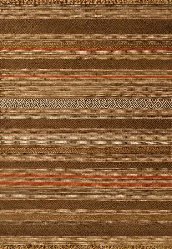 Безворсовый акриловый ковер IN 01 Brown Terra