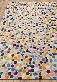 ковер в перспективе Ligne Pure Dotted 246.001-990