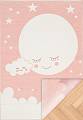 Двусторонний безворсовый ковер Noa Baby NB 02 Pink