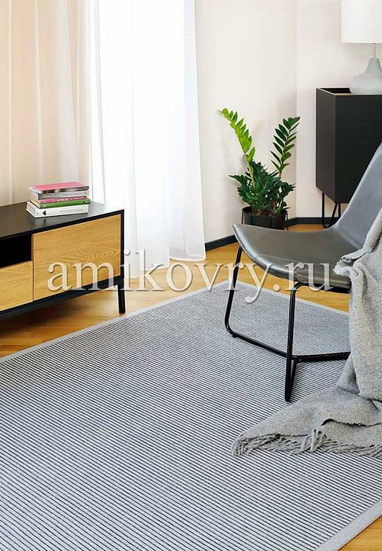 Двусторонний безворсовый ковер Vivva-Silver