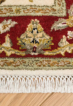 фрагмент ковра Kashan gold 10/10 CH-102-6-Ivory/Red
