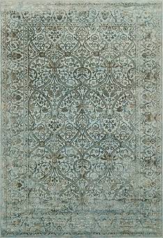 дизайн ковра Kashan gold Aqua Sky