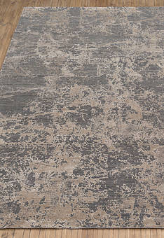 ковер в перспективе против ворса Chaos Theory By Kavi 8/8-RWB ESK-411-Medium Gray/White Sand