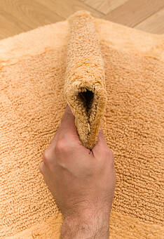 фактура коврика для ванной Confetti Bath Cotton Natura Heavy 1688 Caramel