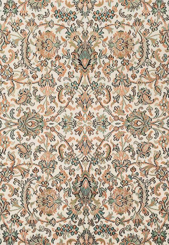 Индийский ковер ручной работы 252511-Afshar beige
