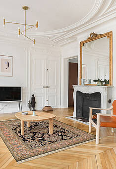 ковер в интерьере Cashmir IIST-GI57KE7N7 Blue Birds