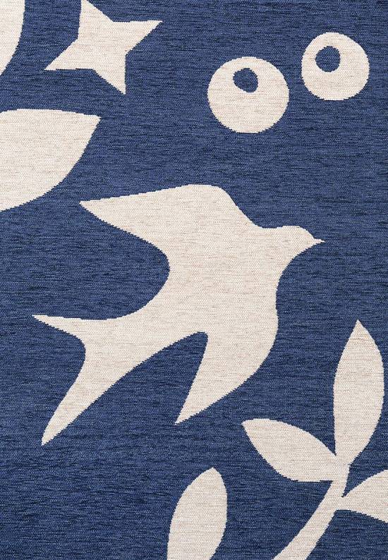 Гобеленовый ковер 083-blue/beige