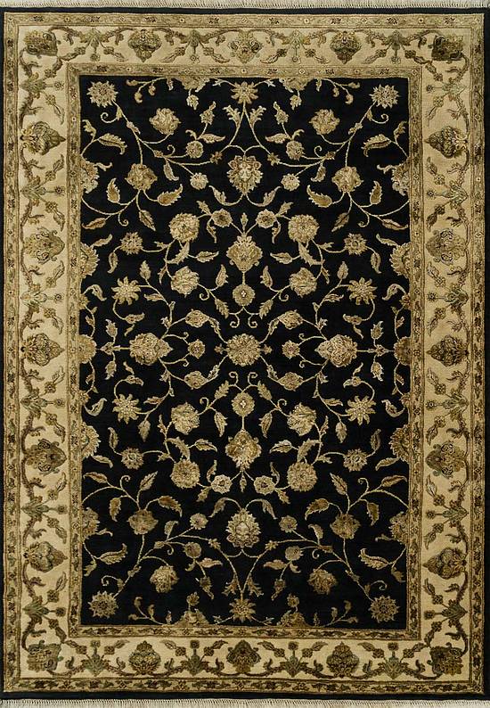 Элитный ковер ручной работы 10/10 CH-102-Black/Ivory