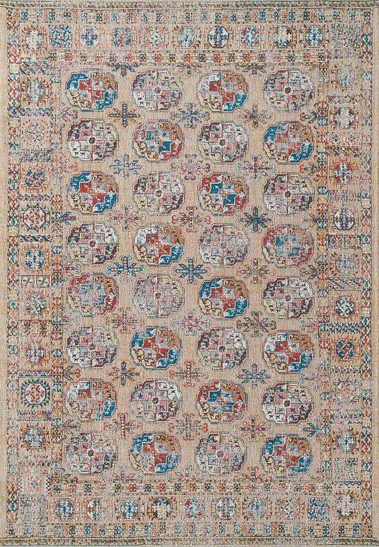 Винтажный безворсовый ковер LM6080-L397