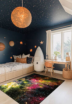 ковер в интерьере Rio Merinos C008-Multicolor