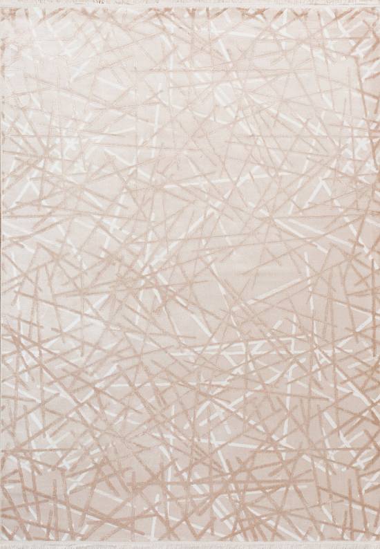 Турецкий абстрактный ковер 2727 Beige