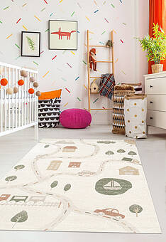 ковер в интерьере Piccolo PCL 07 Cream Multy