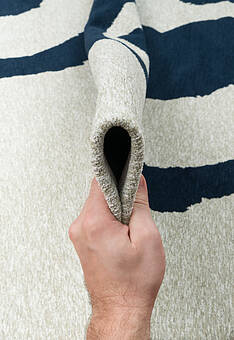 фактура безворсового ковра Shapes LS6083-L408 круг