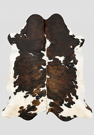 дизайн натуральной шкуры коровы Триколор коричневый LN002-Tricolor 855