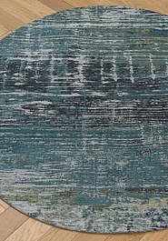 безворсовый ковер в перспективе Gulf LG3303-L36 круг