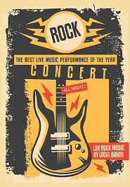 дизайн ковра Rio Rock Poster