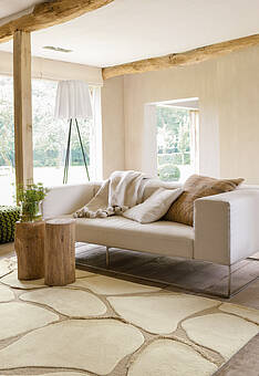 ковер в интерьере Ligne Pure Create 156.005-100