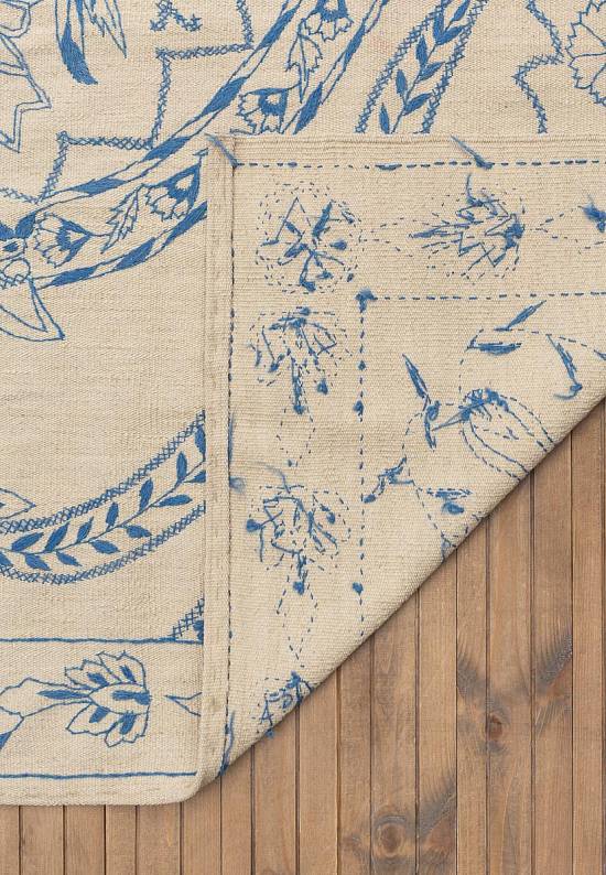 Элитный ковер ручной работы Kilim Addis Ababa Blue
