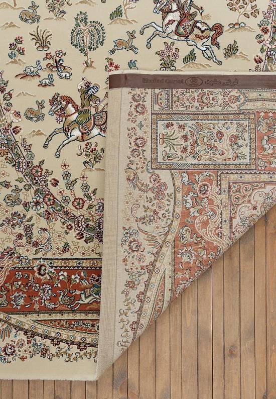 Восточный ковер из Ирана Mashad 1.87315-cream