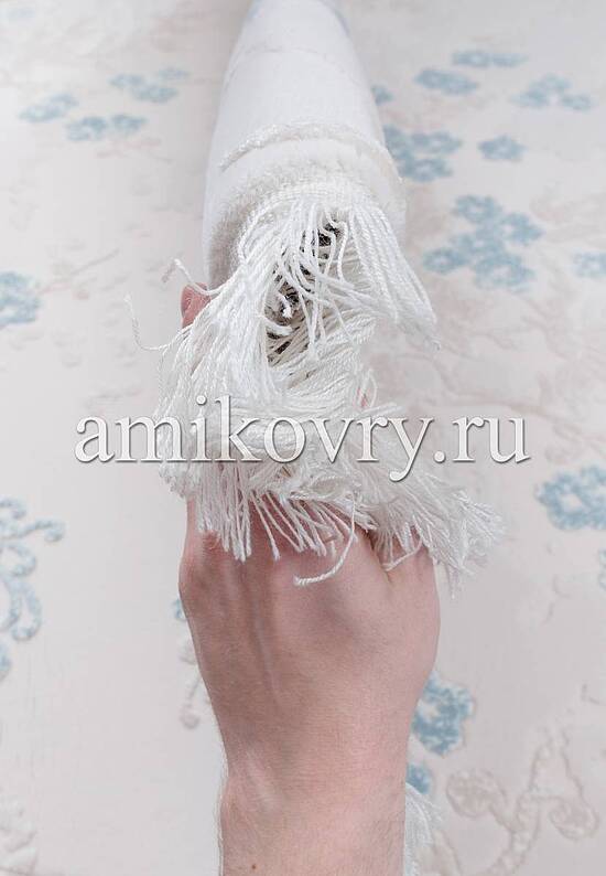 Ковер Mirada MR0180-Ivory-B.Blue/Kemik-B.Mavi овал