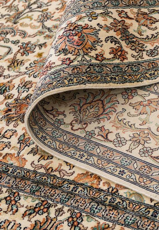 Шелковый ковер ручной работы из Индии 230937-Afshar beige/beige