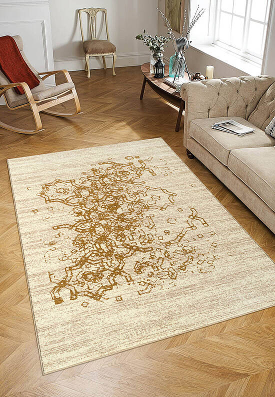 Монгольский шерстяной ковер EA5960-E11