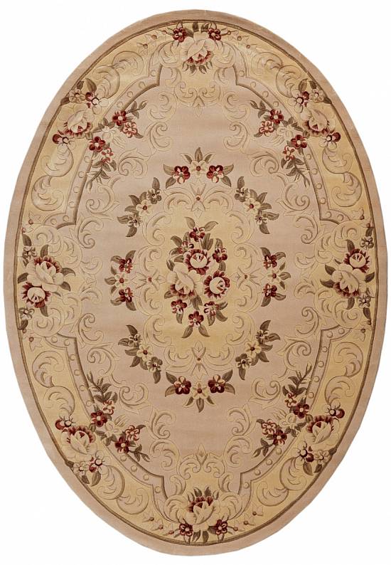 Шерстяной ковер ZY0916MB-beige/pink