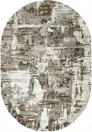 дизайн ковра Graff F238-Gray-Beige овал