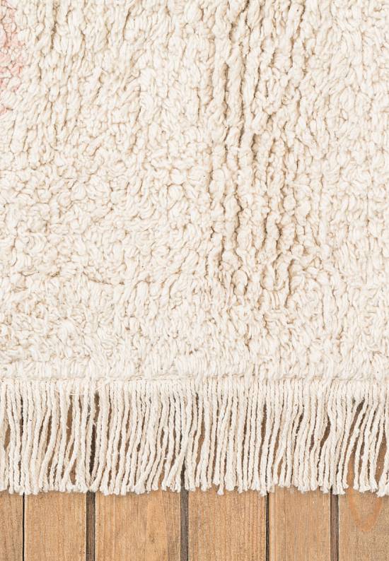 Детский стираемый ковер Hippie Polka Dots Vintage Nude