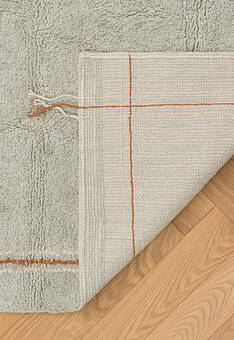 основа ковра Lorena Canals Cotton Parallels Grey-Blue