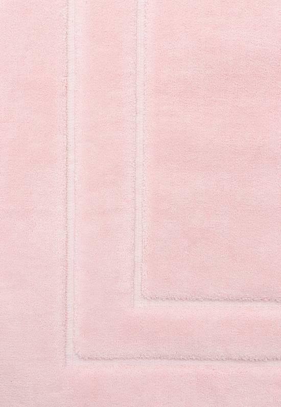 Розовый коврик для ванной из хлопка Ekose-Pink