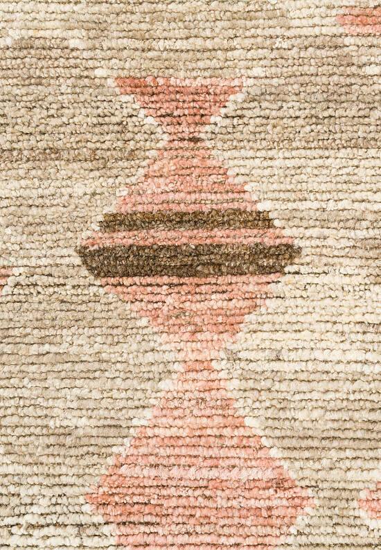 Дизайнерский шерстяной ковер RE-1332 5/16 Soft Gold/Light Coral